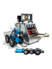 High definition sewer pipe inspection crawler robot wifi control