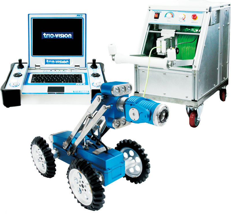 Convenient Pipe Inspection Robot , Precision Cctv Pipeline Inspection System