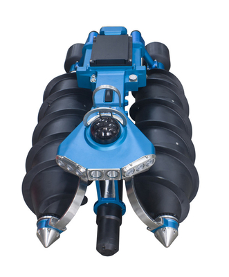 CCTV and Sonar Sewer/Water Pipe Inspection System Amphibious Inspection Rotate Camera