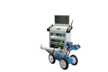 100mm~600mm Diameter Pipe Crawler Robot With 8.4' Touched LED Screen