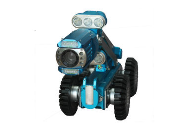 Computer Controlling Pipe Inspection Camera System With Pan And Rotate Camera