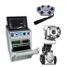 Rotational Visibility Robotic Camera CCTV Pipe Inspection Equipment In Drain Sewer Pipes